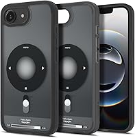 Vista 44 de Spigen - Funda Ultra Hybrid MagFit con impresión digital directa para iPhone 15/14/13, diseño Zero One, color negro, compatible con MagSafe