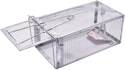 Miniatura 8 de JGRZF Trampa de ratas de calidad trampas para jaula de ratones humanos vivos atrapa y libera ratones ratas ardillas plagas roedores y plagas de