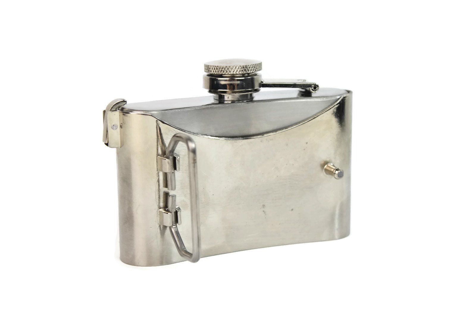 【希少】coleman 並行輸入品　ステンレススキットル（表面レザー仕上げ 希少】coleman 並行輸入品 ステンレススキットル（表面レザー