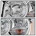 ACANII - For 2005-2007 Jeep Grand Cherokee Replacement Headlights Headlamps Pair Driver + Passenger Side