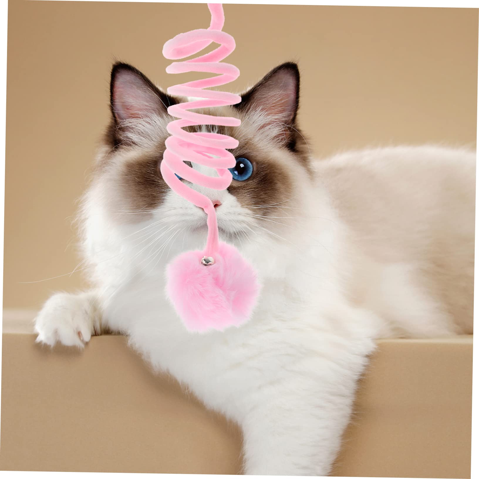 FRCOLOR 12pièces Jouets à Gratter pour Chats Boules à Gratter Intérieures avec Clochettes Accessoires Amusants pour Chats Amuser
