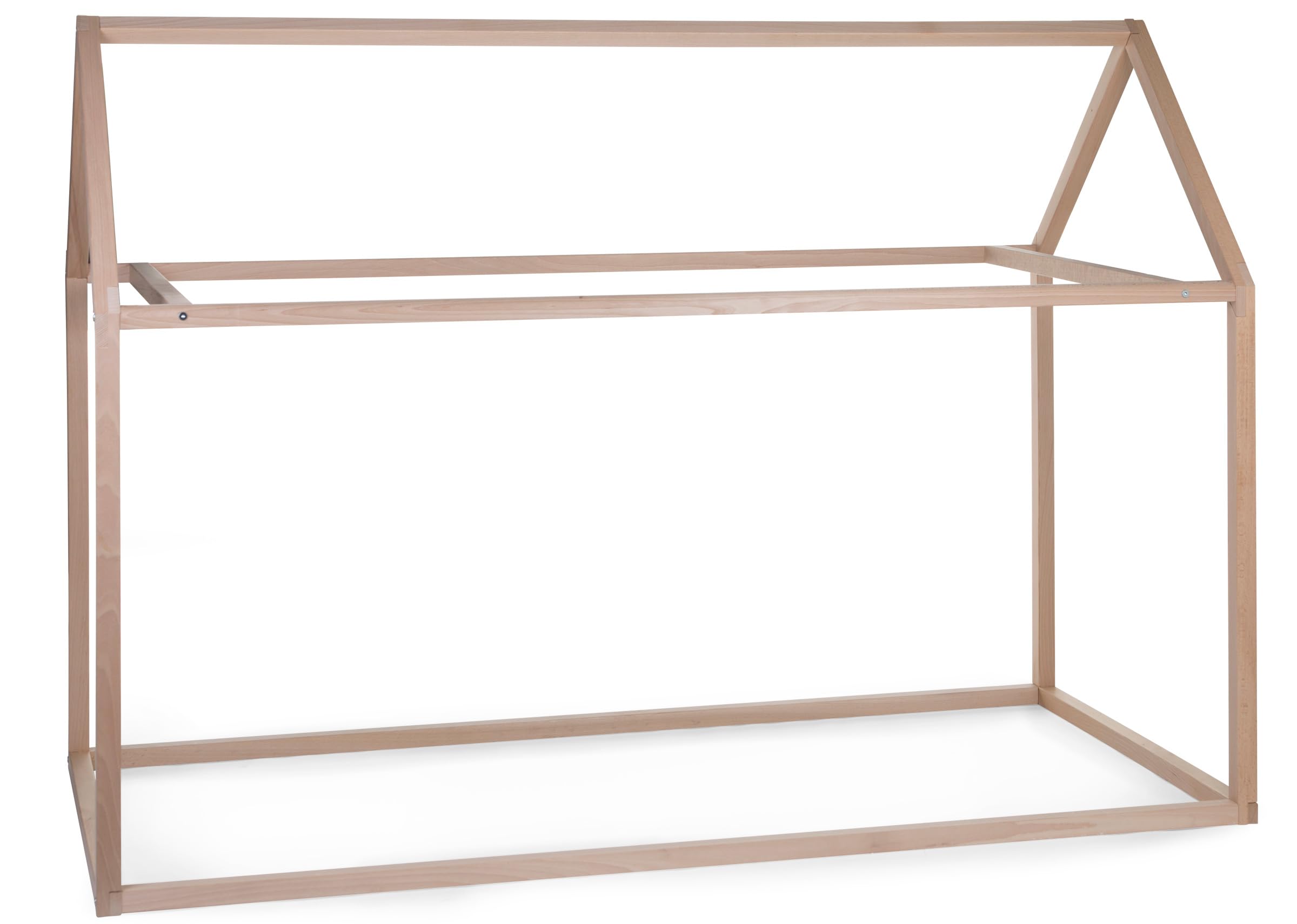 Childhome House Bed Frame 90x200cm Natural