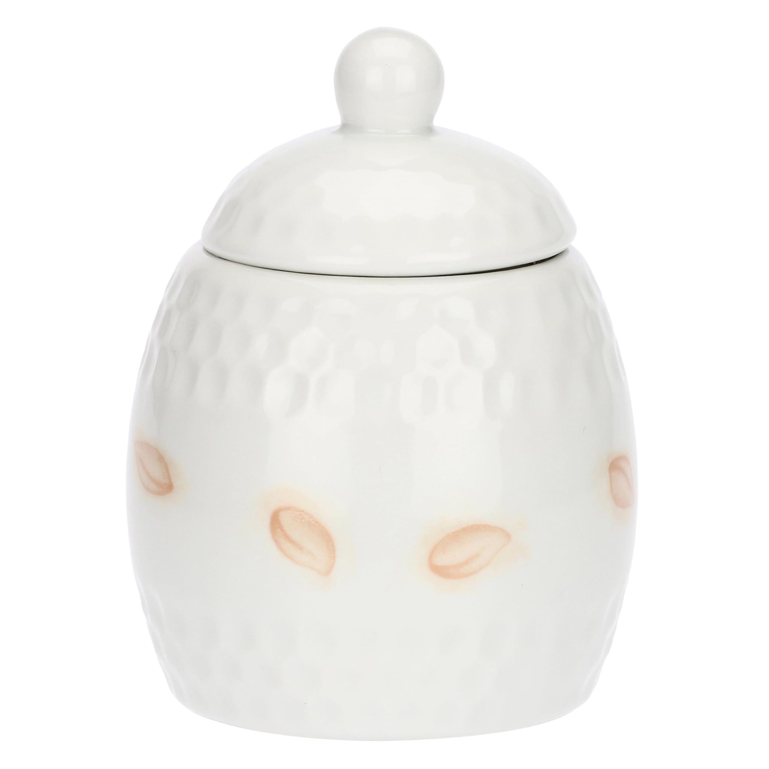 Image secondaire de Mini Sucrier en Porcelaine avec Cuillère - Collection Bonbonnière
