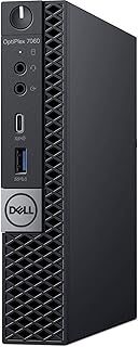 Dell Optiplex 7060 MFF Micro Form Factor (MFF) Desktop, Intel Core i7-8700T, 16GB RAM, 512GB SSD, Intel UHD Graphics 630, Windows 10 Pro (Renewed)