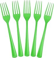 Vista 15 de Exquisite Tenedores De Plástico Burdeos 50 Piezas Tenedores Burdeos Utensilios Desechables Juego De Cubiertos De Plástico Resistente Juegos De