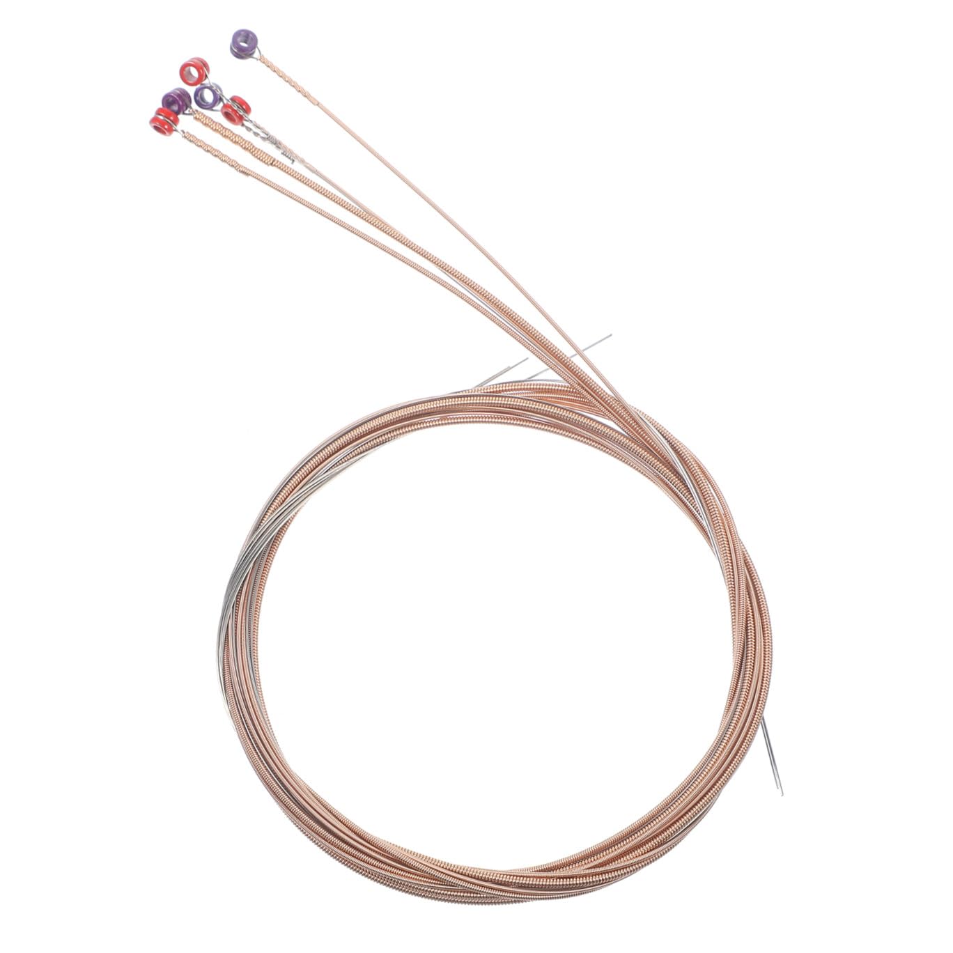 TOYANDONA 24stücke Akustikgitarrensaiten Phosphorbronze Austauschbare Saiten Für Folk-gitarren Klare Töne Und Reiche Resonanz Langlebig Und Zuverlässig
