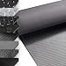 Produktbild ANRO Gummimatte Schutzmatte Meterware Bodenmatte Feinriefen Gummiläufer 100cm Breit 3mm stark Schwarz 100 x 100cm