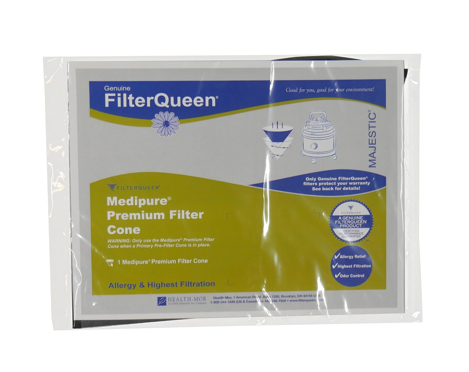 Filter QueenMajestic Medipure Cone Charcoal Filter