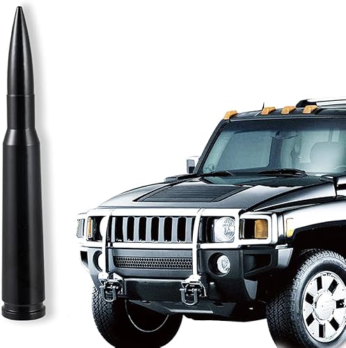 Miniatura 7 de POBADY Universal Auto Vehículo Mástil Caucho Flexible Antena Coche FMAM Radios Lavado Techo Recepción 36.5 CM Coche Antena Mástil Reemplazo