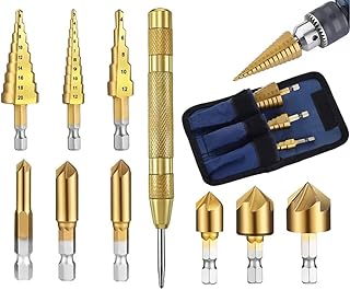 10 Pack Drill Bit Set with Bag
