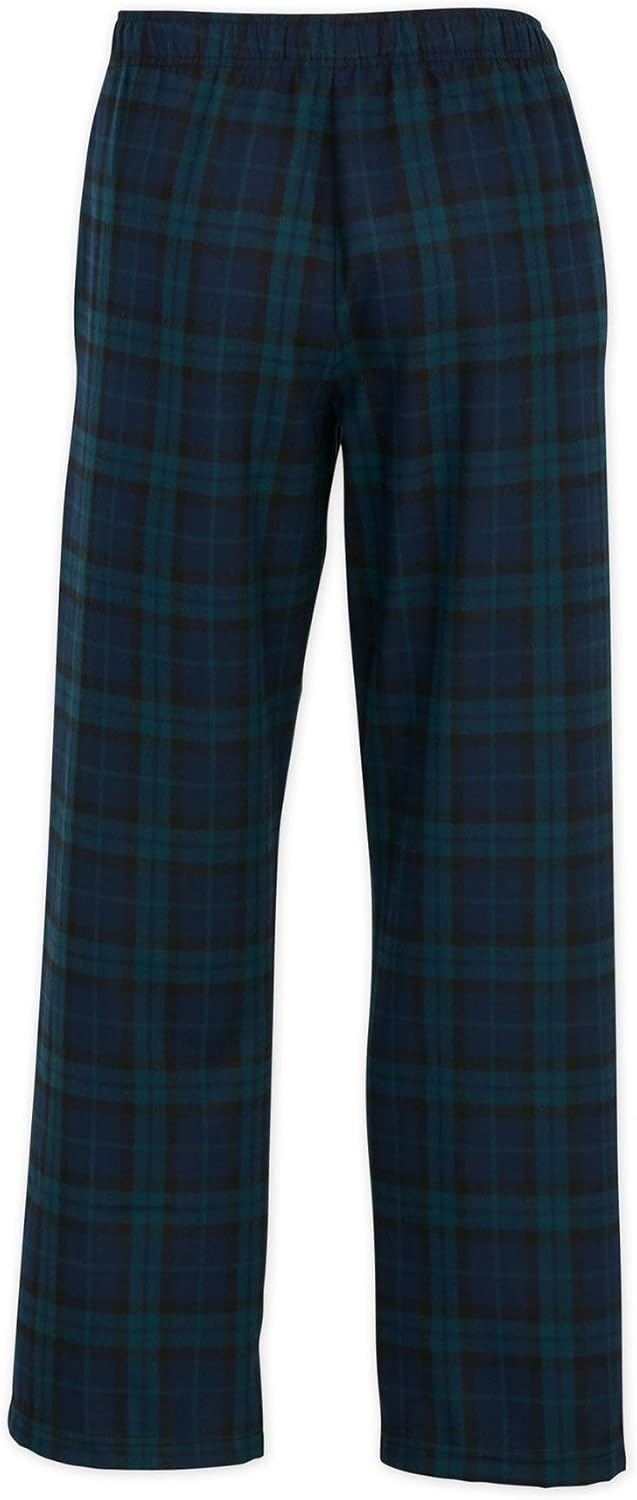 boxercraft Youth Plaid Flannel Pajama Pants, Scottish Tartan Plaid - Youth Small
