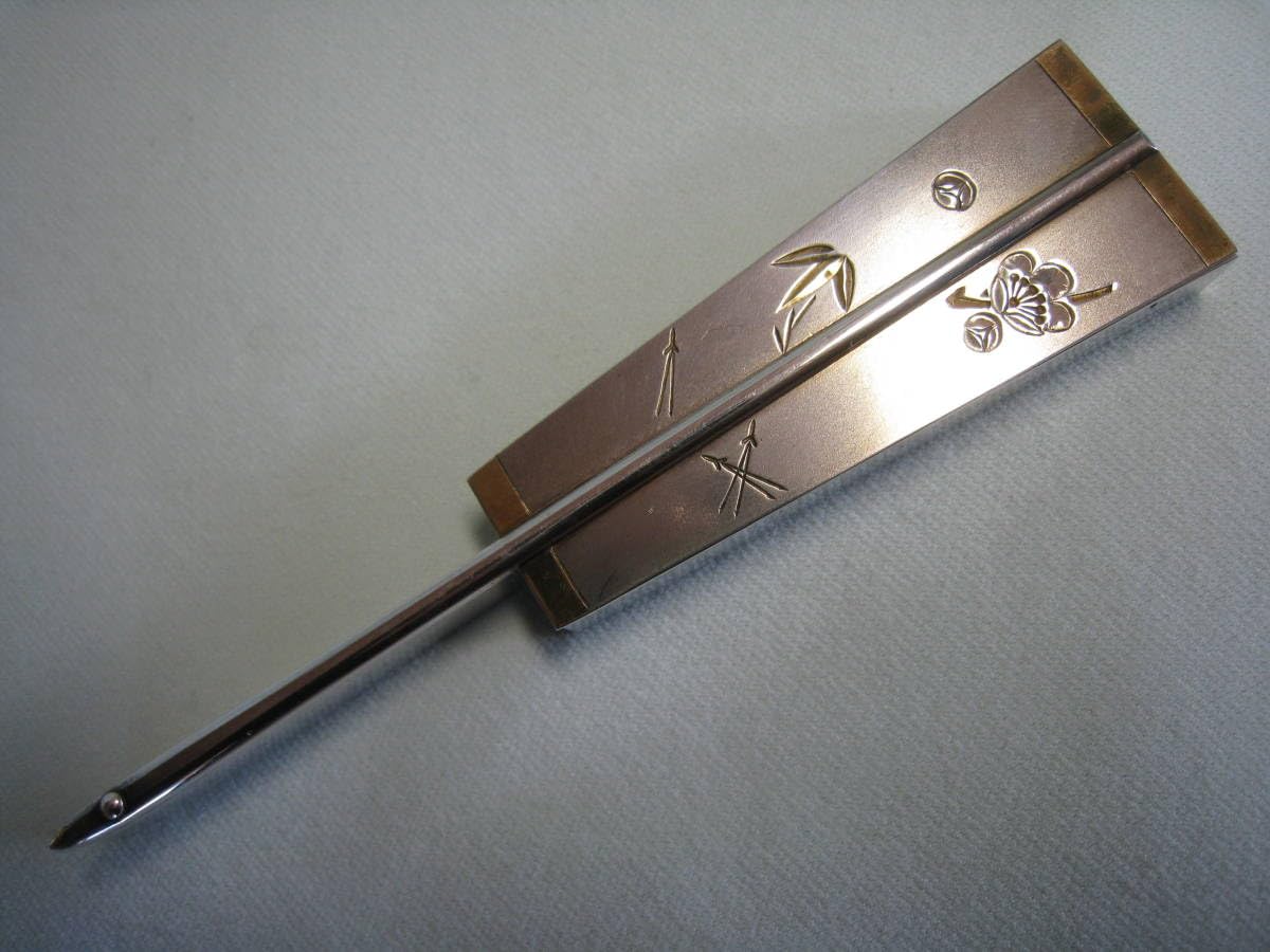 銀製品 銀製 楊枝入れ