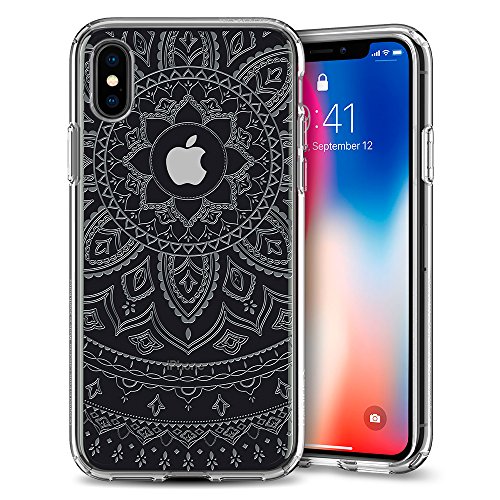 Spigen Liquid Crystal Designed for Apple iPhone Xs Case (2018) / Designed for Apple iPhone X Case (2017) - Shine Crystal Clear