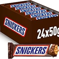 Snickers Barretta con Caramello e Arachidi Tostate Ricoperta al Cioccolato