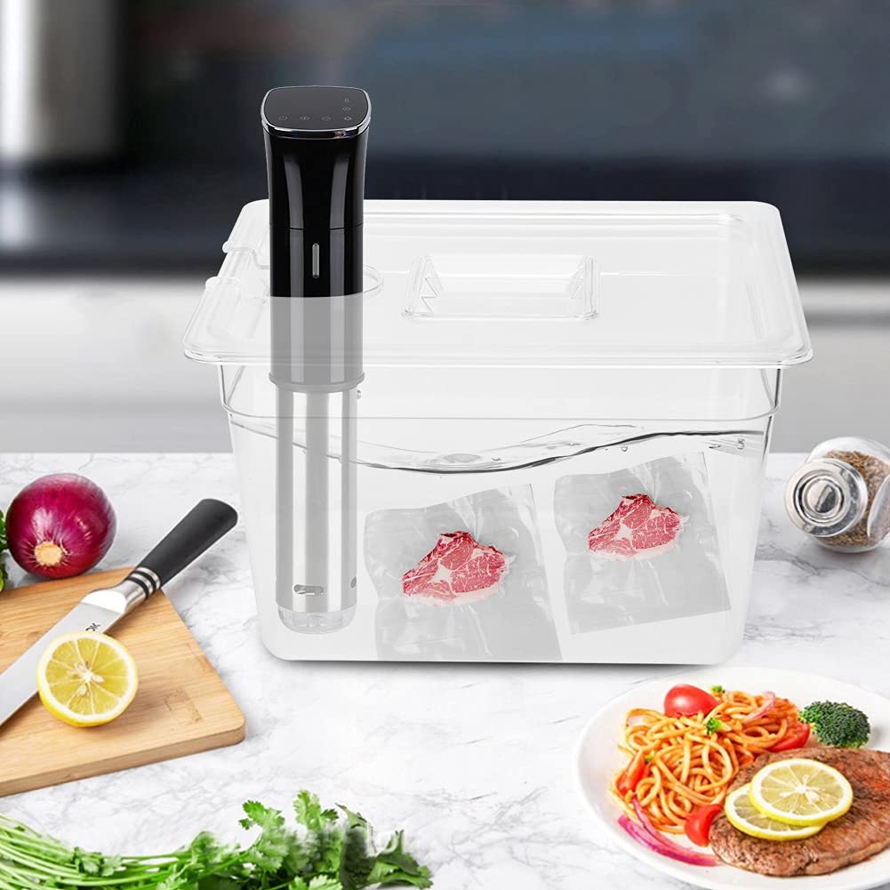 Contenitore per Sous Vide, Contenitore Sous Vide Pieghevole Resistente all'Usura Resistente alle Alte Temperature per la casa
