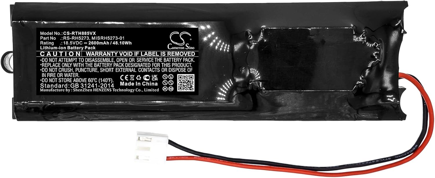 Gmmhhs 交換用バッテリー Rowenta TY8841KL / 9A0、TY8841KL / 9A2、TY8841KL/2D2