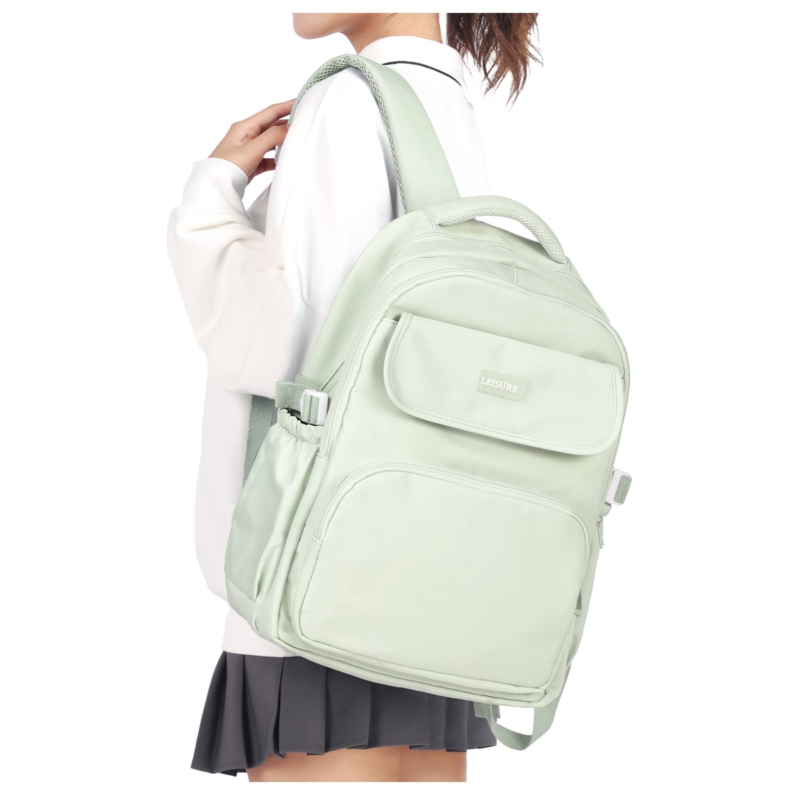 HYC00 Mochila Casual Mochilas Escolares Adolescentes Mochila Escolar Niña Mochilas Colegio Adolescentes Mochila de Instituto Chica Mochilas Universitarias Mujer Backpack Laptop para Instituto/Trabajo