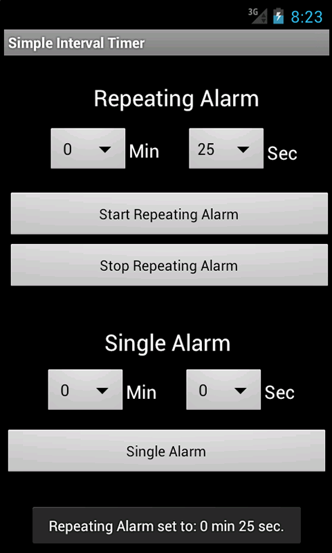 Simple Interval Timer - App on Amazon Appstore