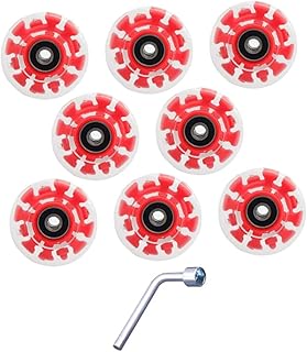 BESPORTBLE 1 Conjunto De Rodas Luminosas Para Que Piscam Rodas De LED De Roda De Cruiser Skate Interior Rodas De Brilho Acessórios Roda De Patinação