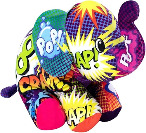 Miniatura 2 de Cepia Pop - Peluche de mamut suave  Animal de peluche de elefante  Juguetes de peluche de elefante con patrones  Peluches coleccionables rellenos de