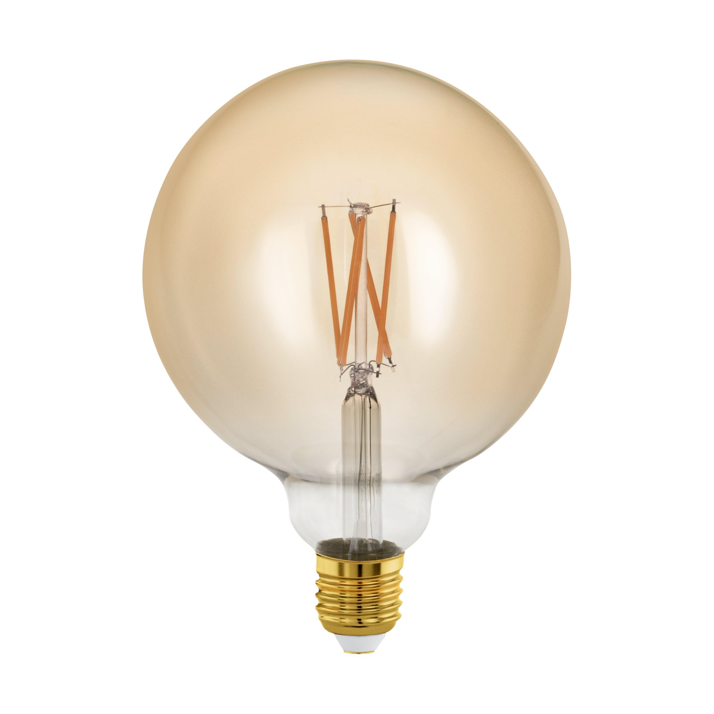 Eglo Globe Led Bulb E27 G125 4 W 1,700 K Filament Gold