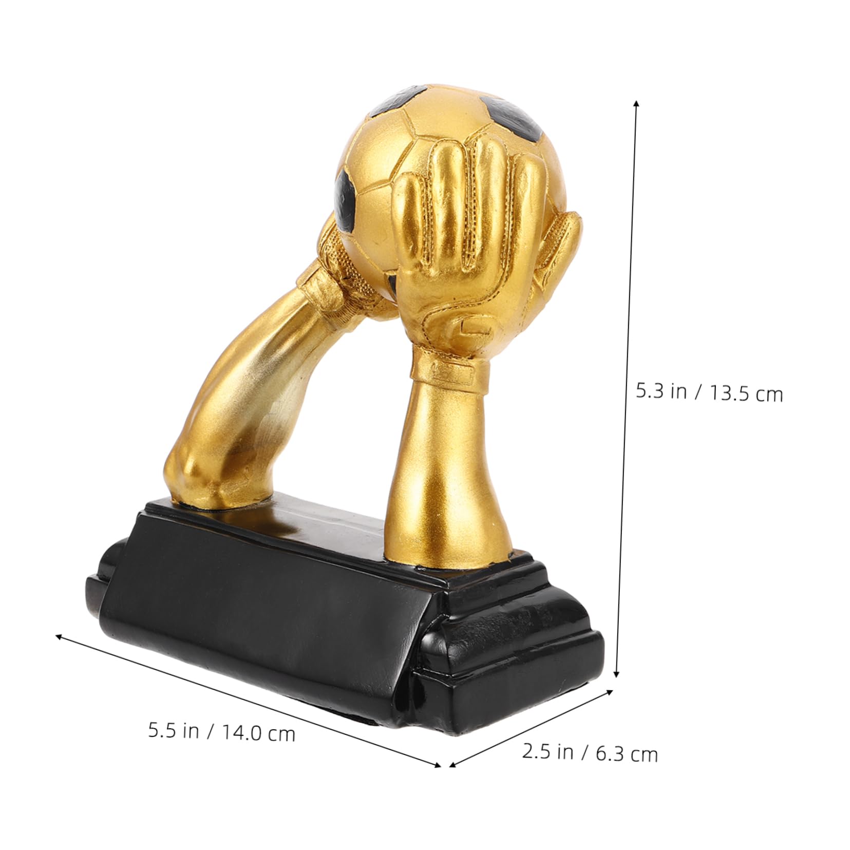 SUPVOX Di Calcio Medaglie di Calcio Trofei di Calcio della Serie Mondiale Premiare i Trofei Premi MVP Roba da Stelle del Calcio del Campionato di Calcio Resina
