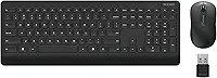Incase Combo de teclado e mouse sem fio 900 para desktop – projetado pela Microsoft – teclas sensíveis ao toque, design ambidestro, teclas de atalho personalizáveis, duração da bateria de dois anos