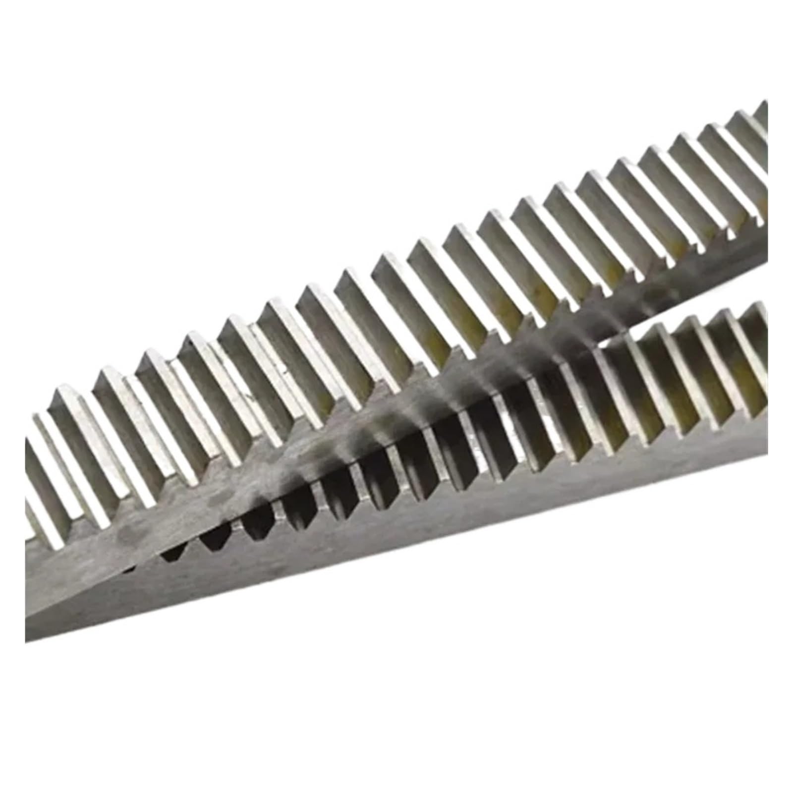 Crémaillère à engrenages droits en acier, 2 pièces, 1 m, 1 module, 10 x 10 mm, longueur 100 à 500 mm(350mm)