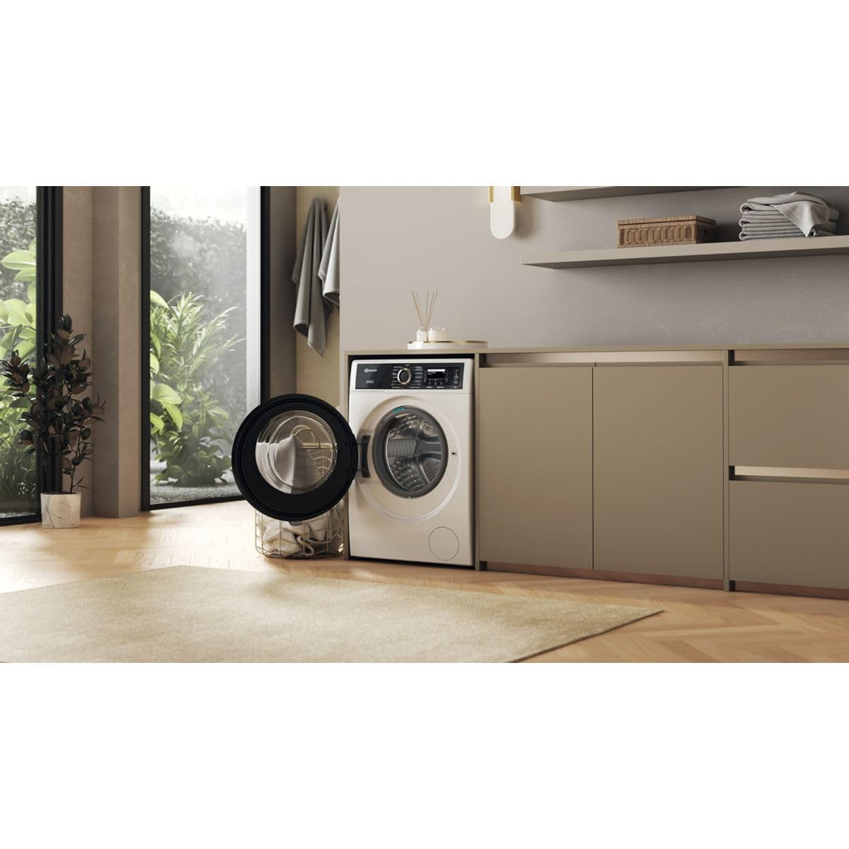 Bauknecht - B8X 89ADE SILENCE DE Frontlader-Waschmaschine - 8 kg Kapazität - GentlePower, AutoDose, Extra Leise - Energieklasse A - 84,5 x 60,7 x 59,9 cm - Weiss