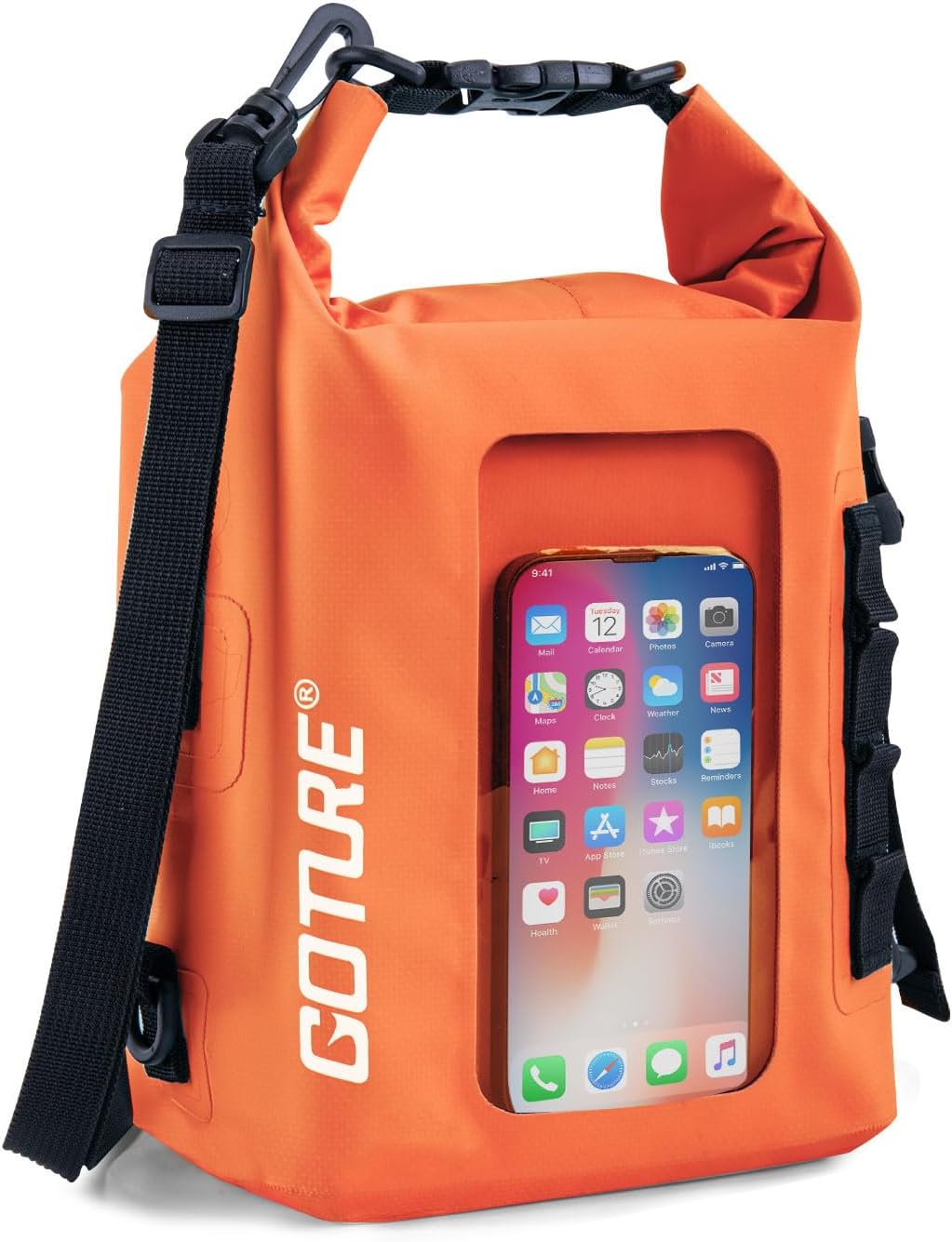 Goture Dry Bag, 5L Waterproof Bag with Shoulder France Ubuy