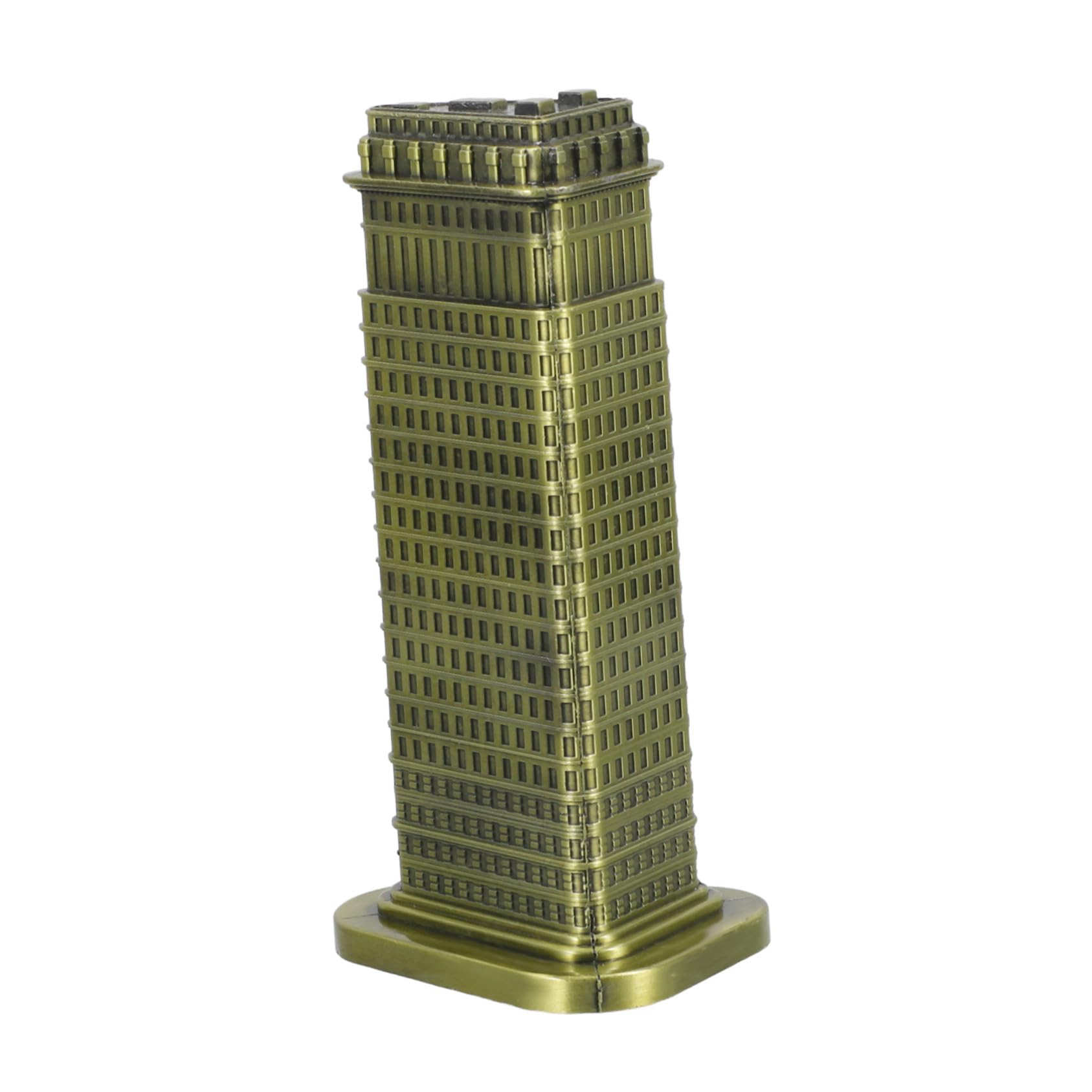 Maquette de bâtiment résistant Manhattan pour souvenir de voyage vintage