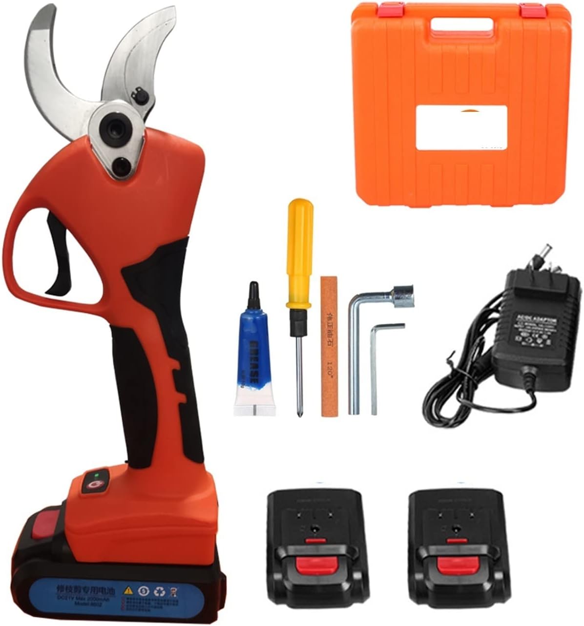 Electric Secateurs, 21V Cordless Pruner LithiumIon Pruning