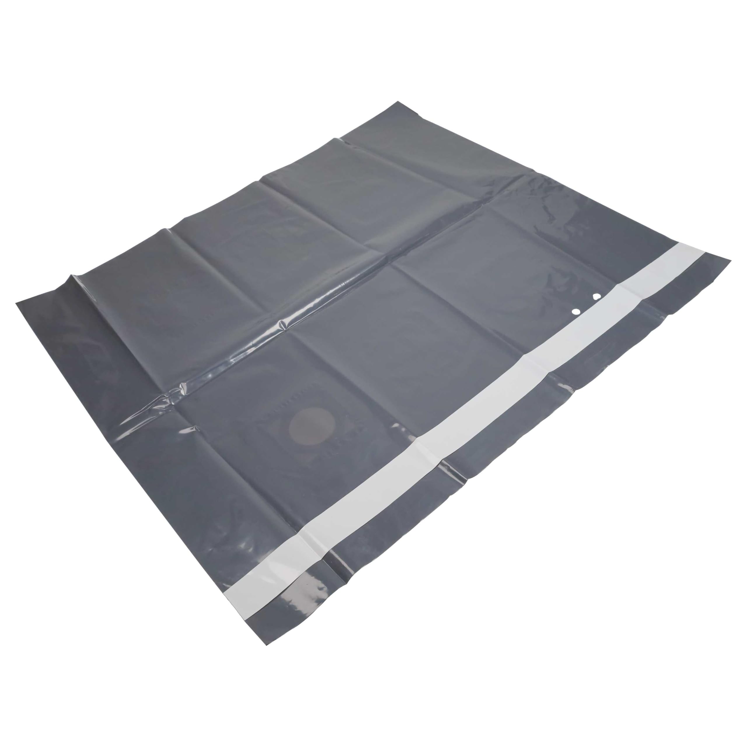 vhbw 20x Entsorgungsbeutel Ersatz für Nilfisk 302000728 für Staubsauger | 35,8cm x 20cm Grau