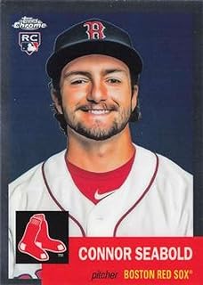 2022 Topps Chrome Platinum Anniversary #330 Connor Seabold RC Rookie Card Boston Red Sox Official MLB Baseball Card in Raw...