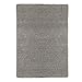 Cozy Shag Collection Grey Solid Shag Rug (7'10'' X 9'10
