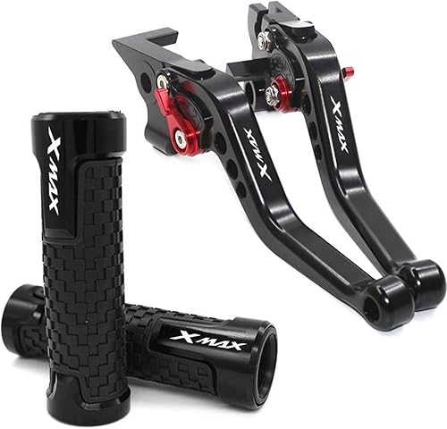 Miniatura 17 de Palancas de embrague de freno ajustables para motocicleta, empuñaduras de freno de mano para Yamaha XMAX250 XMAX300 XMAX400 Xmax X-MAX 250 300 400