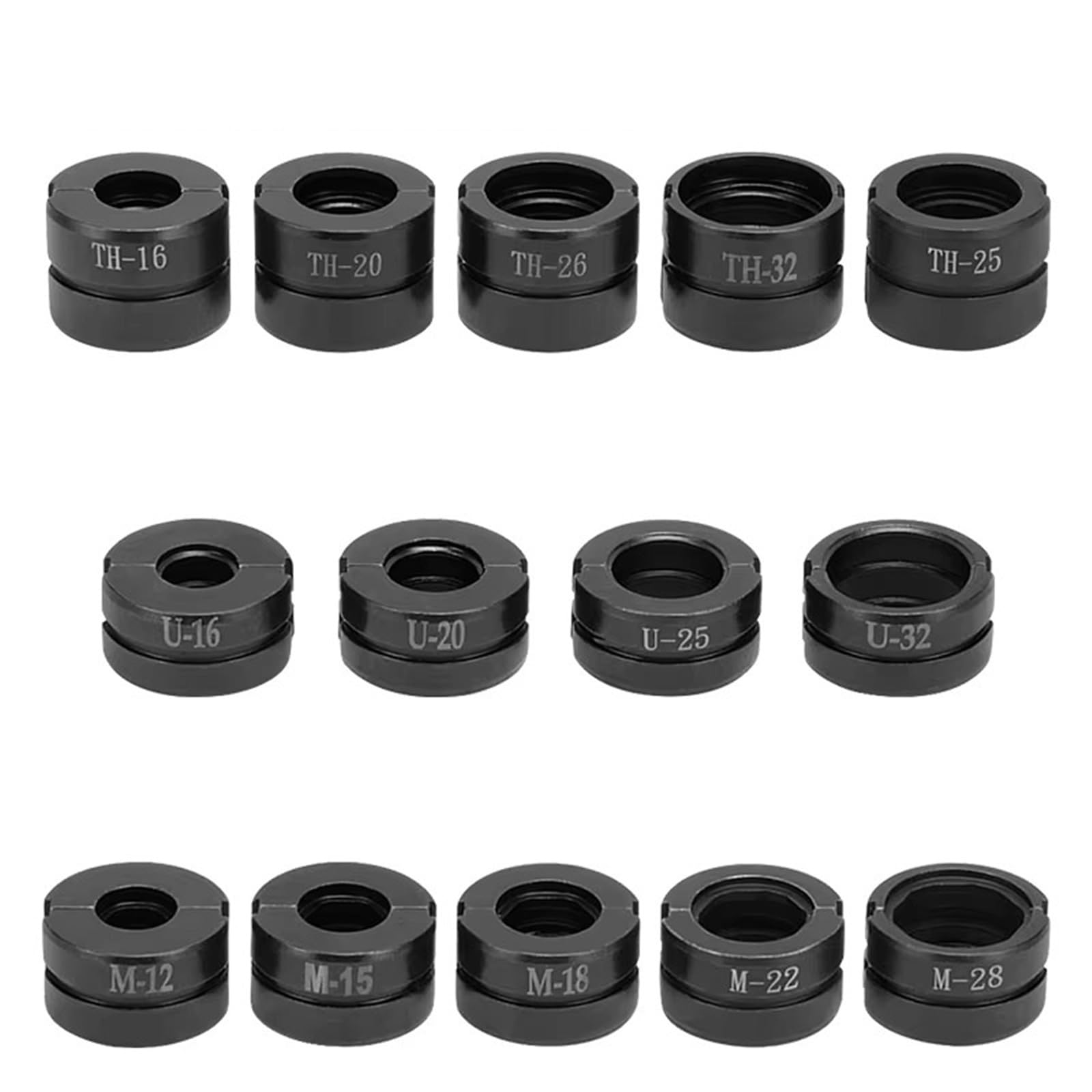 Bqrtvxsd Th And U And M Compatible For Mgxek Hydraulic Pipe Crimping Jaw, Th‑U & V‑Series Press Molds For Pex & Copper Fittings(Th And U And M)