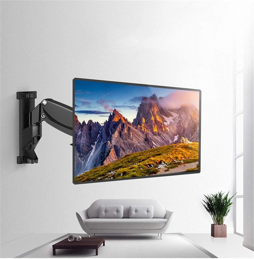 Uchwyt do telewizora, stabilny pochylony i obrotowy uchwyt ścienny do większości telewizorów LED 32-50 cali LED, LCD, OLED, plazmowych telewizorów płaskoekranowych W/400 x 400 mm