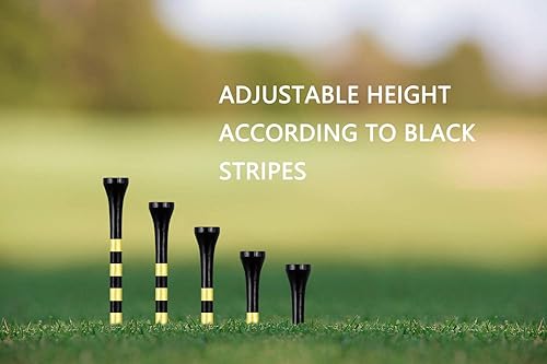 Miniatura 3 de Camisetas de golf de madera, 2-34 pulgadas 3-14 pulgadas de largo, 100 unidades