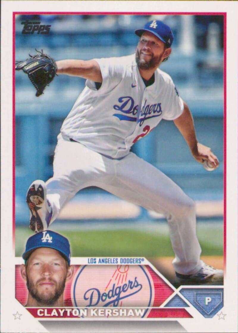 Amazon.com: 2023 Topps #22 Clayton Kershaw NM-MT Los Angeles