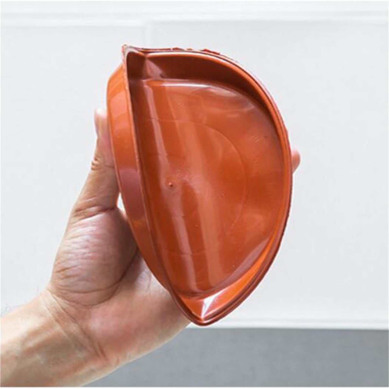 Plastikowe podstawki do doniczek 30 szt. tace na doniczki Okrągłe spodki rośliny Wielokolorowe rozmiary Wewnątrz zewnątrz(Red,11.5x13.5cm)