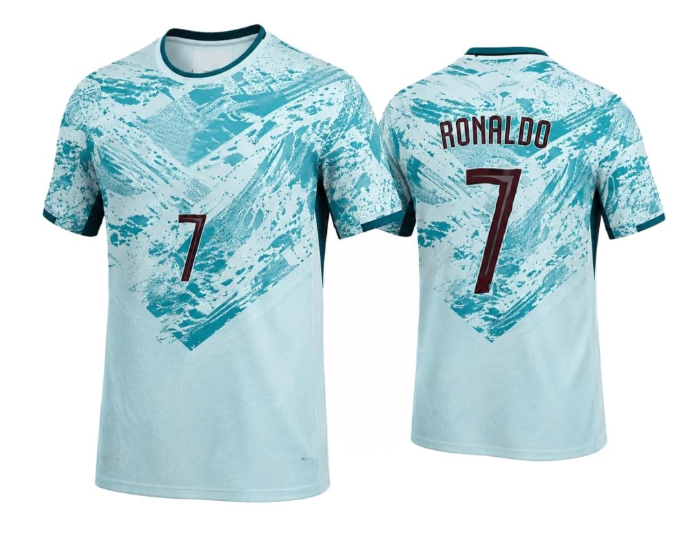 Portugal Ronald 7 White Away Football Jersey T-Shirt for Kids Boys Girls Men Women | Soccer Fan Supporter Sportswear | World Cup 2026 Inspired | L3-image-37