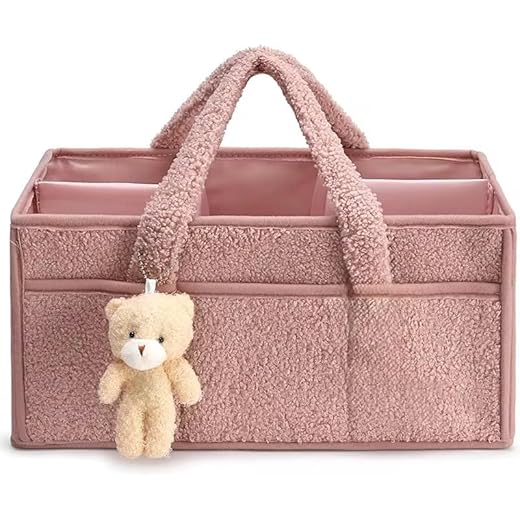 Now Organic Large Nursery Caddy Organizer