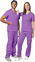 Vista 5 de Adar Universal Unisex Scrubs Unisex Drawstring Scrub Set