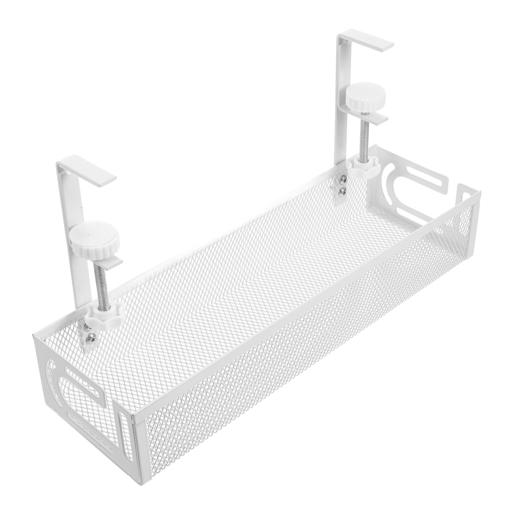 Organizzatore Cavi Sottoscrivania Vassoio Per Gestione Cavi e Filo Struttura Resistente e Facile Installazione Per Ufficio e Casa