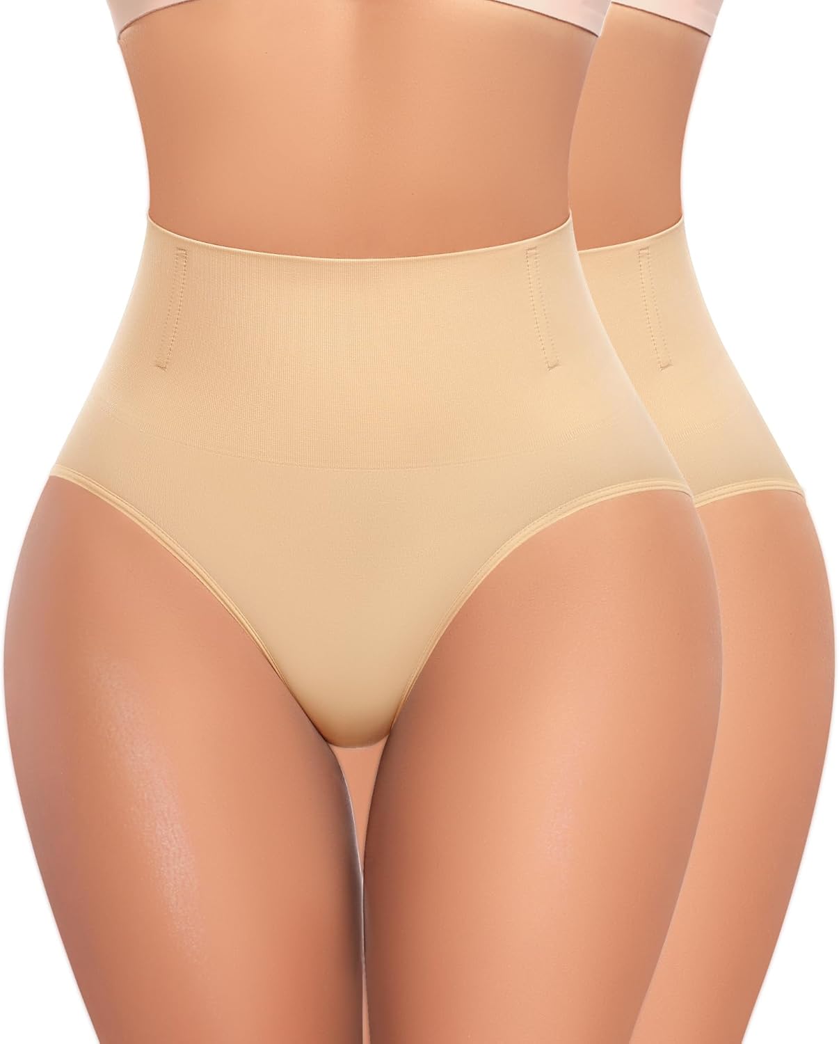 Werena Tummy Control Shapewear Underwear for Women Seamless Girdle Panty High Waist Shaping Panties Slimming Shaper