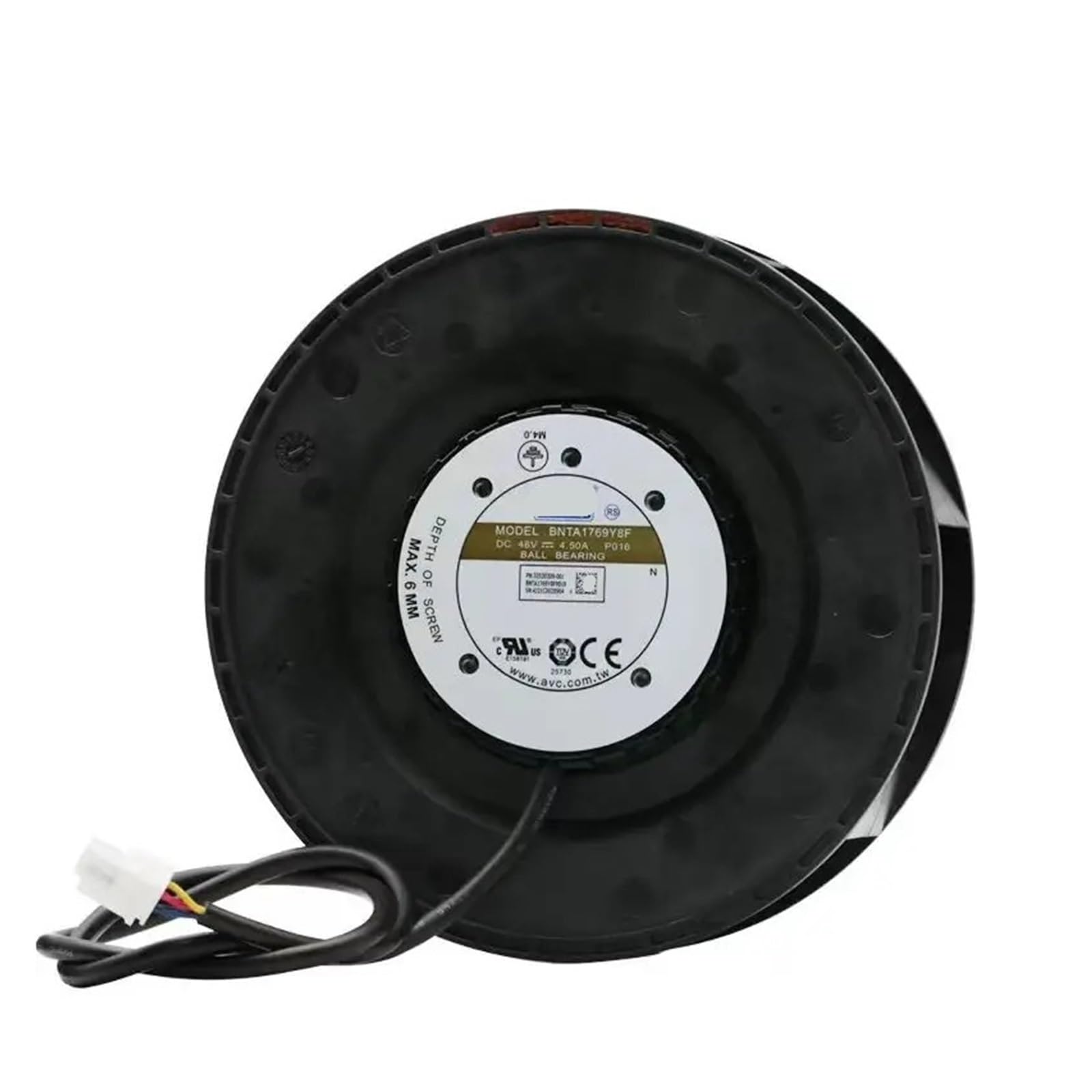 Ventilateur centrifuge BNTA1769Y8F 17269 DC 48V pour refroidissement industriel