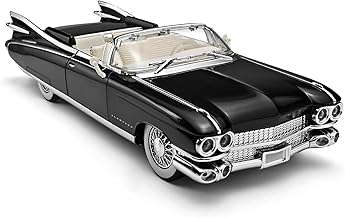 1959 Cadillac Eldorado Convertible Diecast Model Car – 1:24 Scale, Limited Edition, Chrome Accents, Luxury Collectible for Car Enthusiasts Gift for Kids.