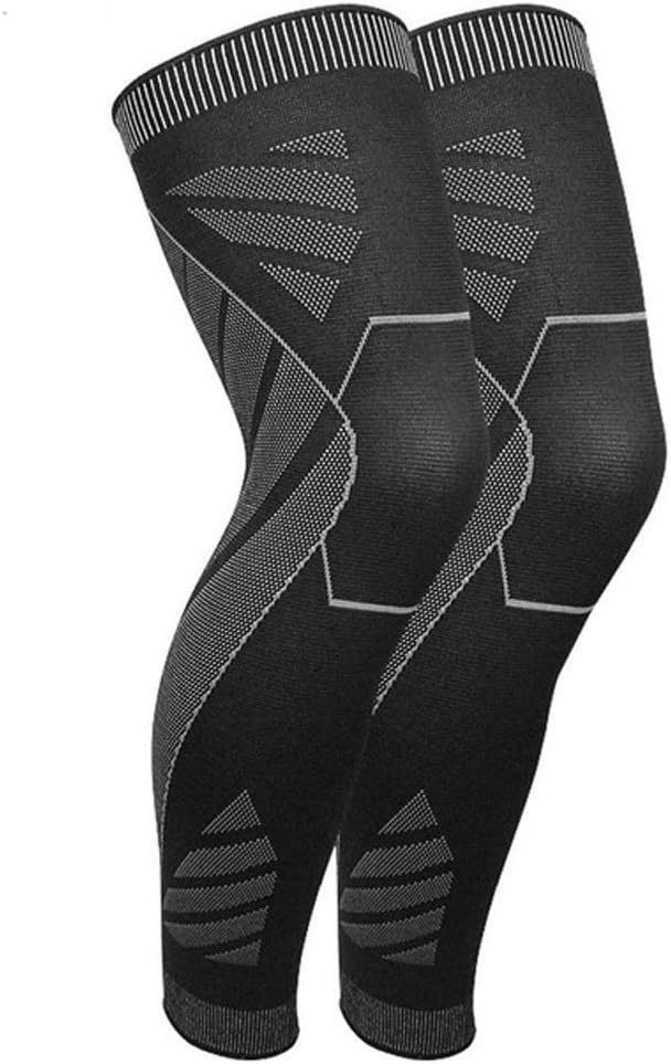 1 Pair Knee Protector Elastic Support Brace for Running, Basketball, Volleyball, Football,Cycling Pads