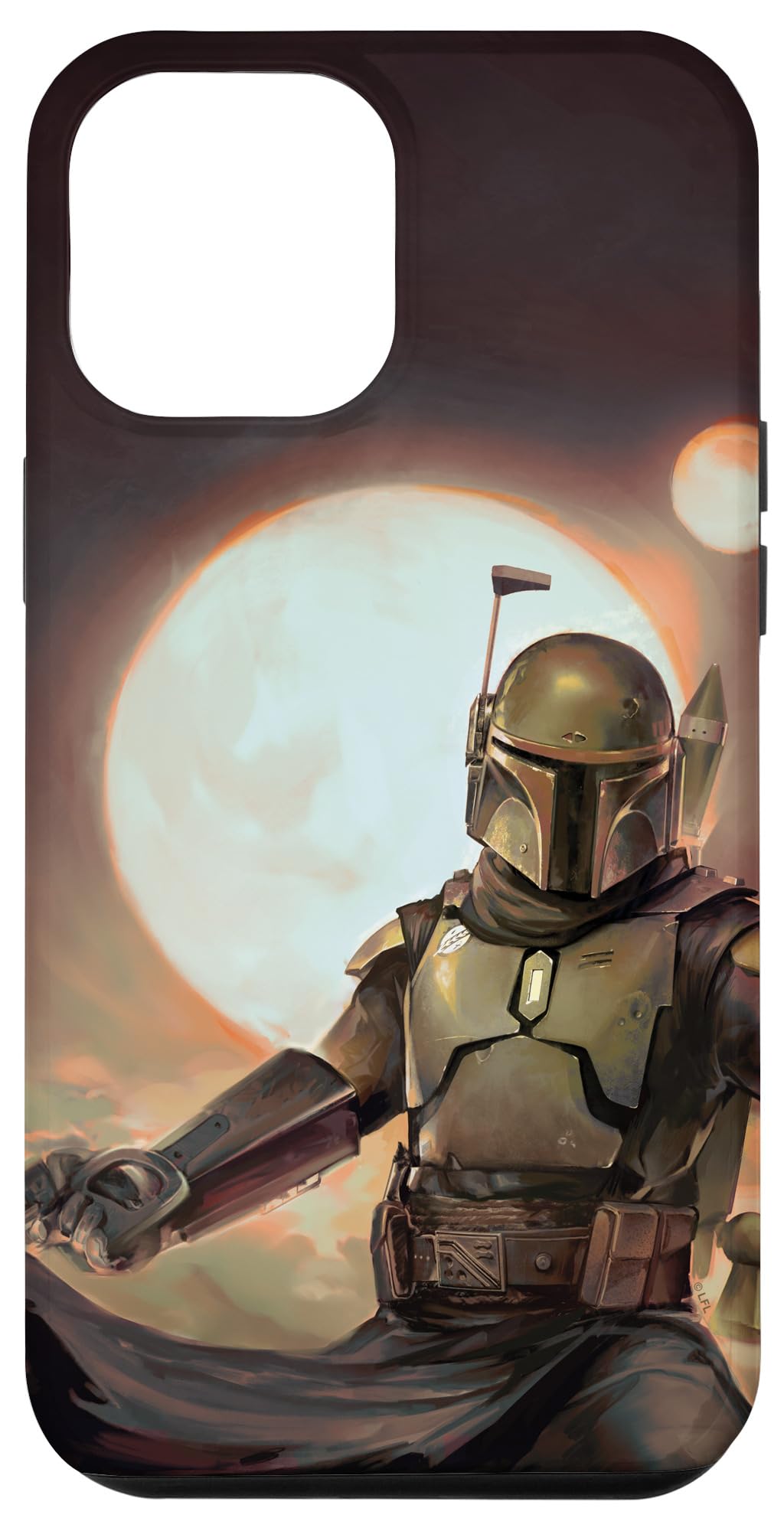 Coque iPhone 12 Pro Max Star Wars motif combat ultra résistant à l'usure